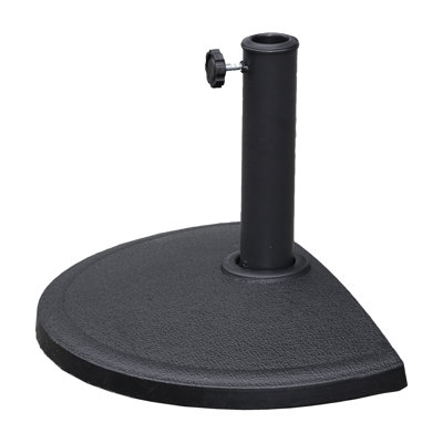 Base de parasol en résine composée Collyn
