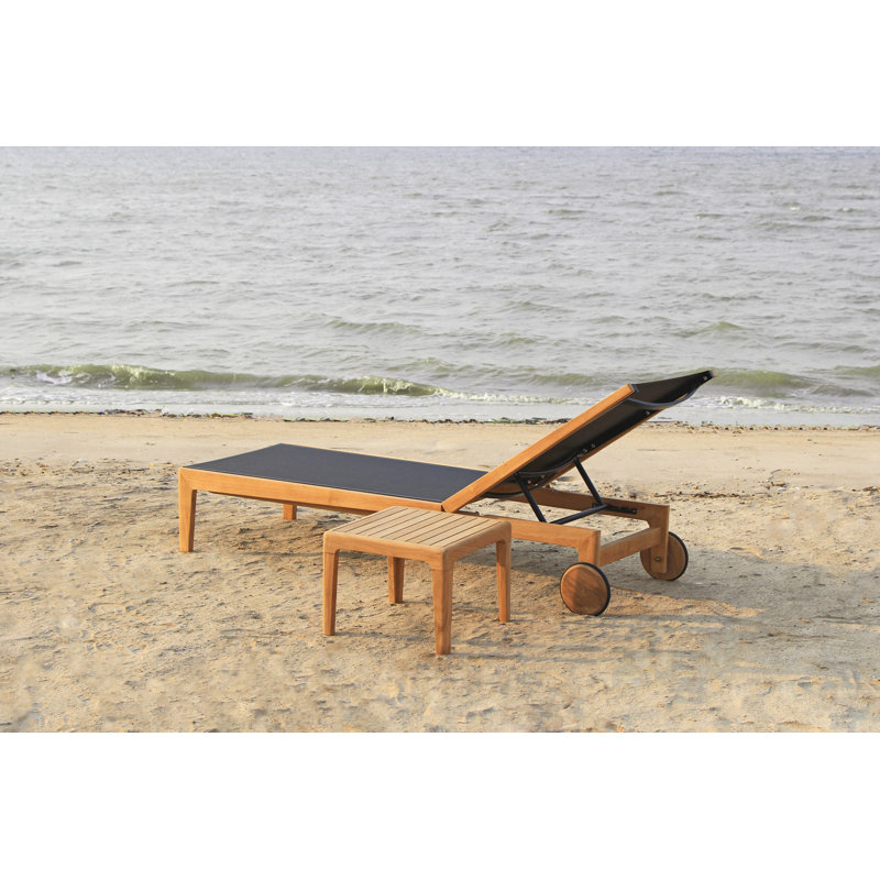 Azu Solid Wood End Table