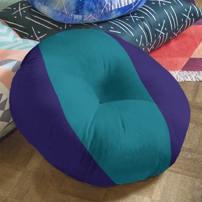 Striped Reversible Throw Pillow