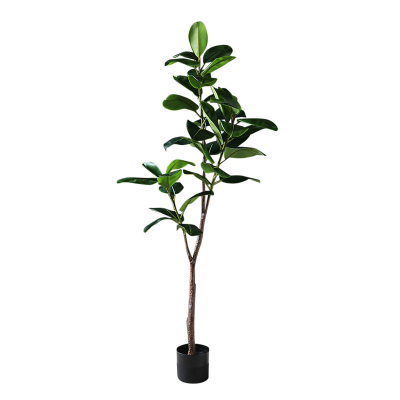 170Cm Artificial Real Touch Rubber Tree in Pot