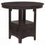 with Solid Wood Base Dining Table-1336594746
