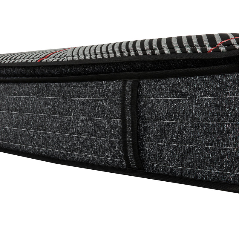 Matelas hybride en mousse viscoélastique gélifiée 13 pouces avec ressorts ensachés, refroidissement et support de bord