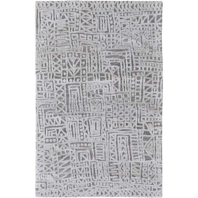 Keniesha Performance Abstract Indoor Rug, Rectangle 9'6" x 13'6"