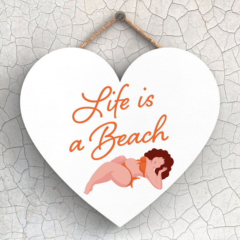 Hutcheson Wall Decor, White, 10cm H x 9cm W x 0.5cm D