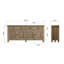 Harringworth 4 Door Sideboard
