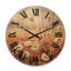 Horloge murale en bois massif Rivenburg-1719965910