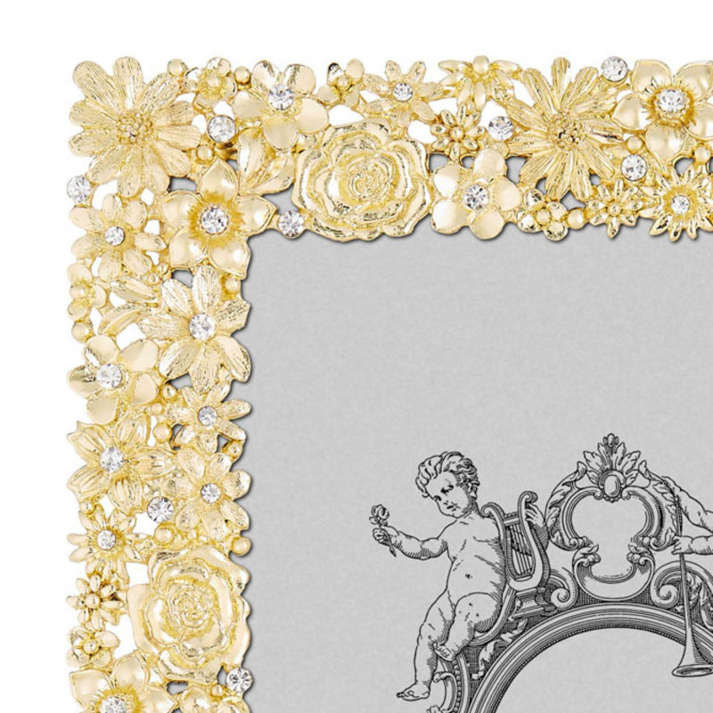 Everleigh Metal Picture Frame, 5" x 7", Gold