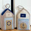 2 butées de porte douces 2 pièces Coastal Cabana