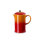 Le Creuset Stoneware 34 Oz. French Press, Cerise