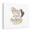 Pray Out Ceasing 1 Thessalonians 5:17 - Wrapped Canvas Print-163152801