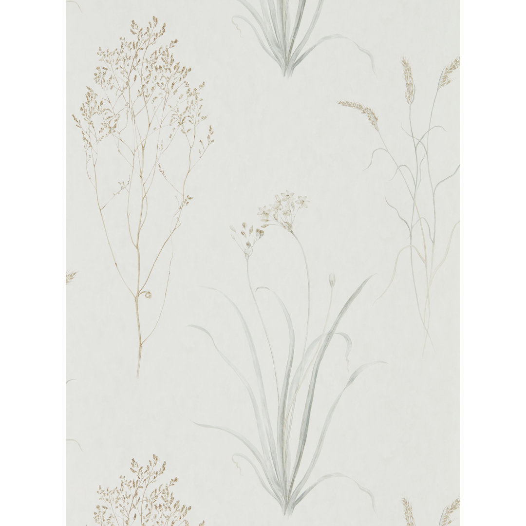 Tapete 10,05 m x 68,6 cm Farne Grasses