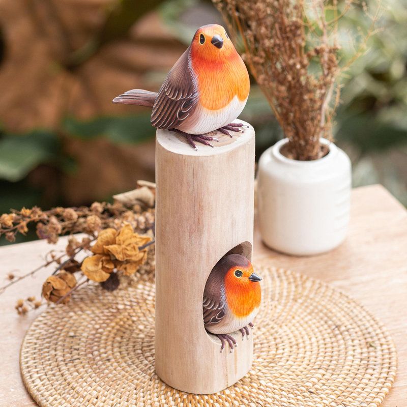Sculpture Robins
