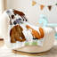 Machine Printed Throw Blanket-132229890