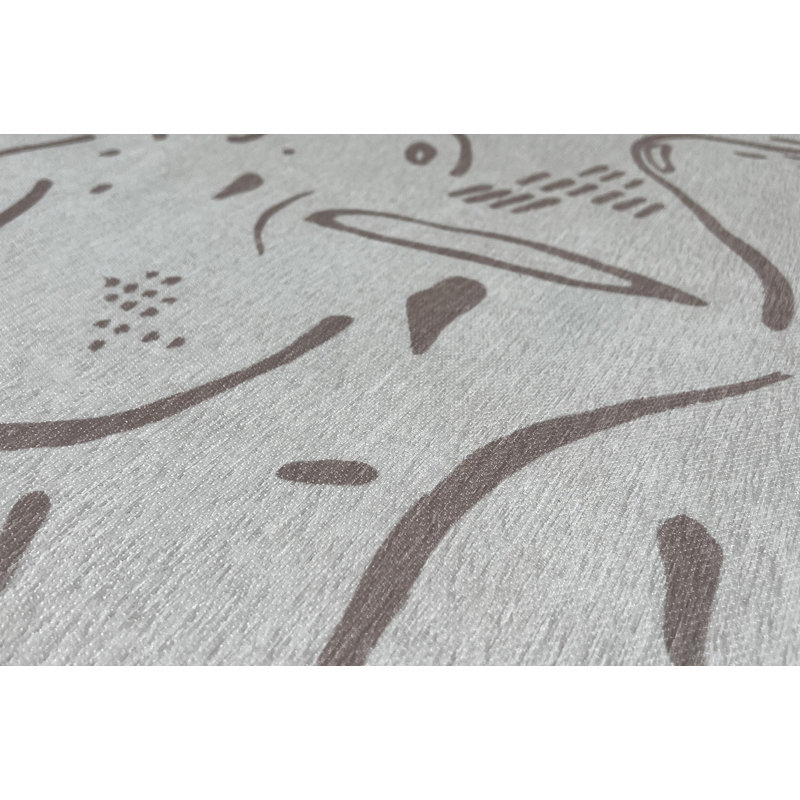 Tapis avec envers antidérapant Evangélina, Rectangle 2 pi x 3 pi