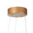 1-Light Led Drum Chandelier Light