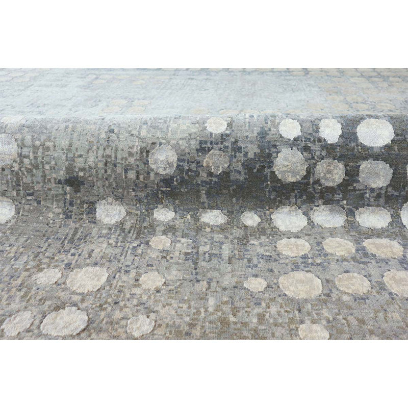 Polka Dots Area Rug, Rectangle 9' x 12'