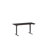 Sequel 20 Glass Top Metal Base Writing Desk-50653215-50653216