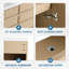 Meuble-lavabo autoportant de 42 po avec 2 portes à fermeture douce-575368772