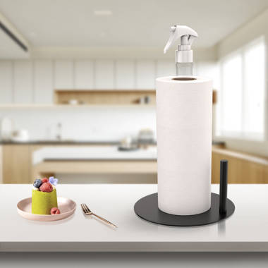 Dropship Paper Towel Holder With Spray Bottle, Countertop Paper