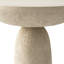 Fiberglass Mushroom-Shaped Accent Table-1838132077