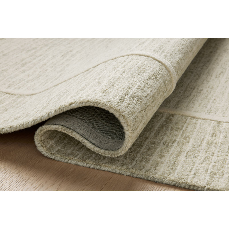 Chris Loves Julia x Loloi Briggs Sage / Ivory Area Rug, Runner 2'6" x 9'9"