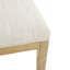 Ensemble de 2 tabourets de comptoir, tabourets de bar rembourrés à hauteur de comptoir, structure en bois d'hévéa massif, dossier, repose-pieds, tabourets de bar sans accoudoir pour bar personnel, comptoir de cuisine-1665388634