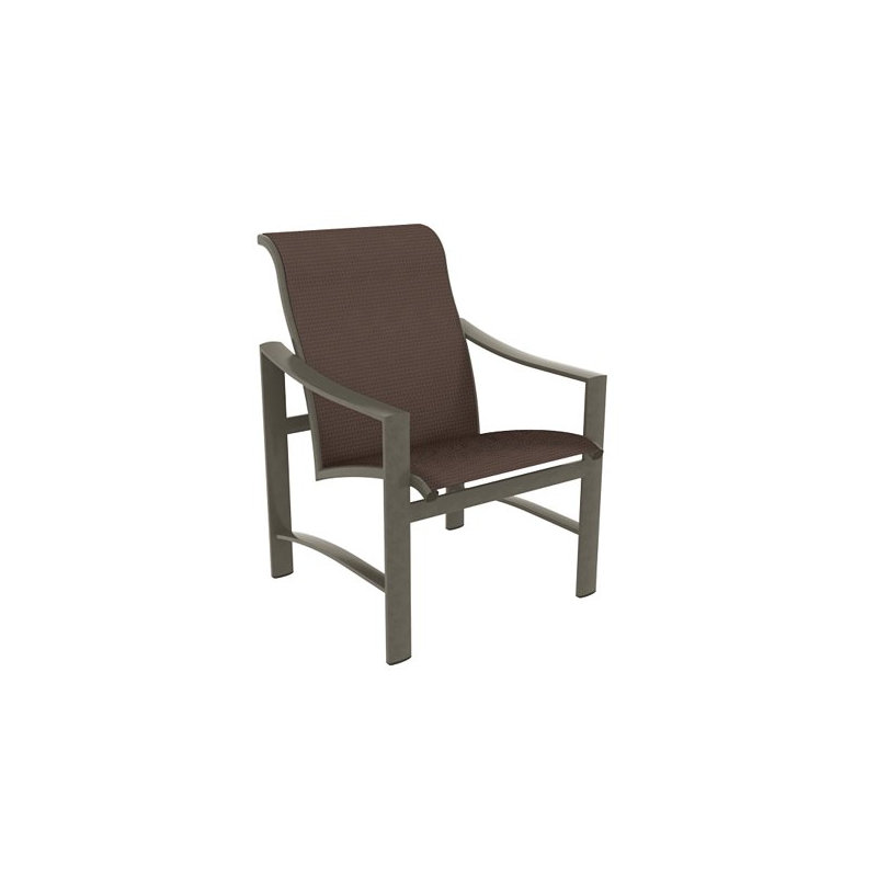 Kenzo Outdoor Dining Armchair, Mocha, Cape Cove