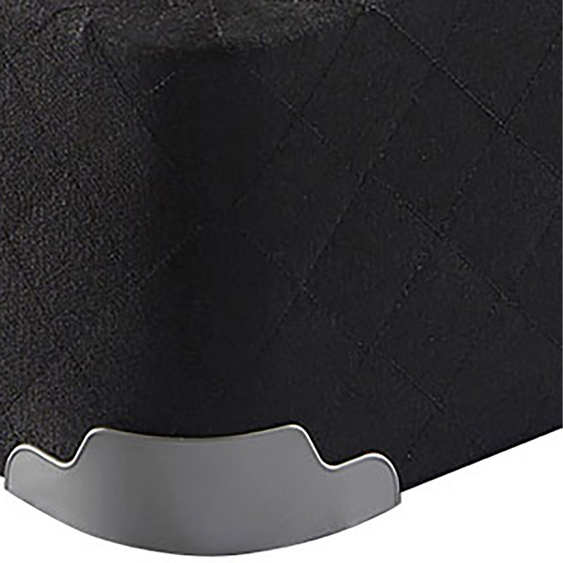 Grey Split Eastern King Standard Box Spring Foundation