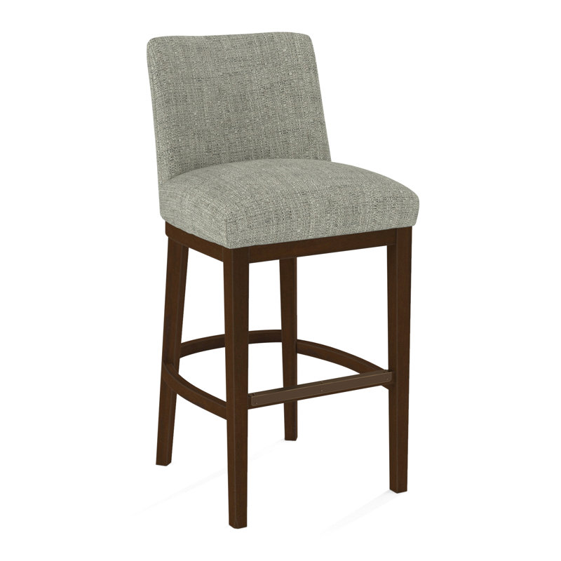 Upholstered Stool, Pecan, 61353-71
