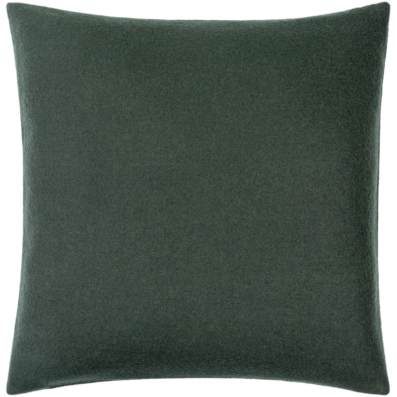 Coussin Alcona, 18 po x 18 po, Polyester/ Bourre en polyester, Bleu sarcelle