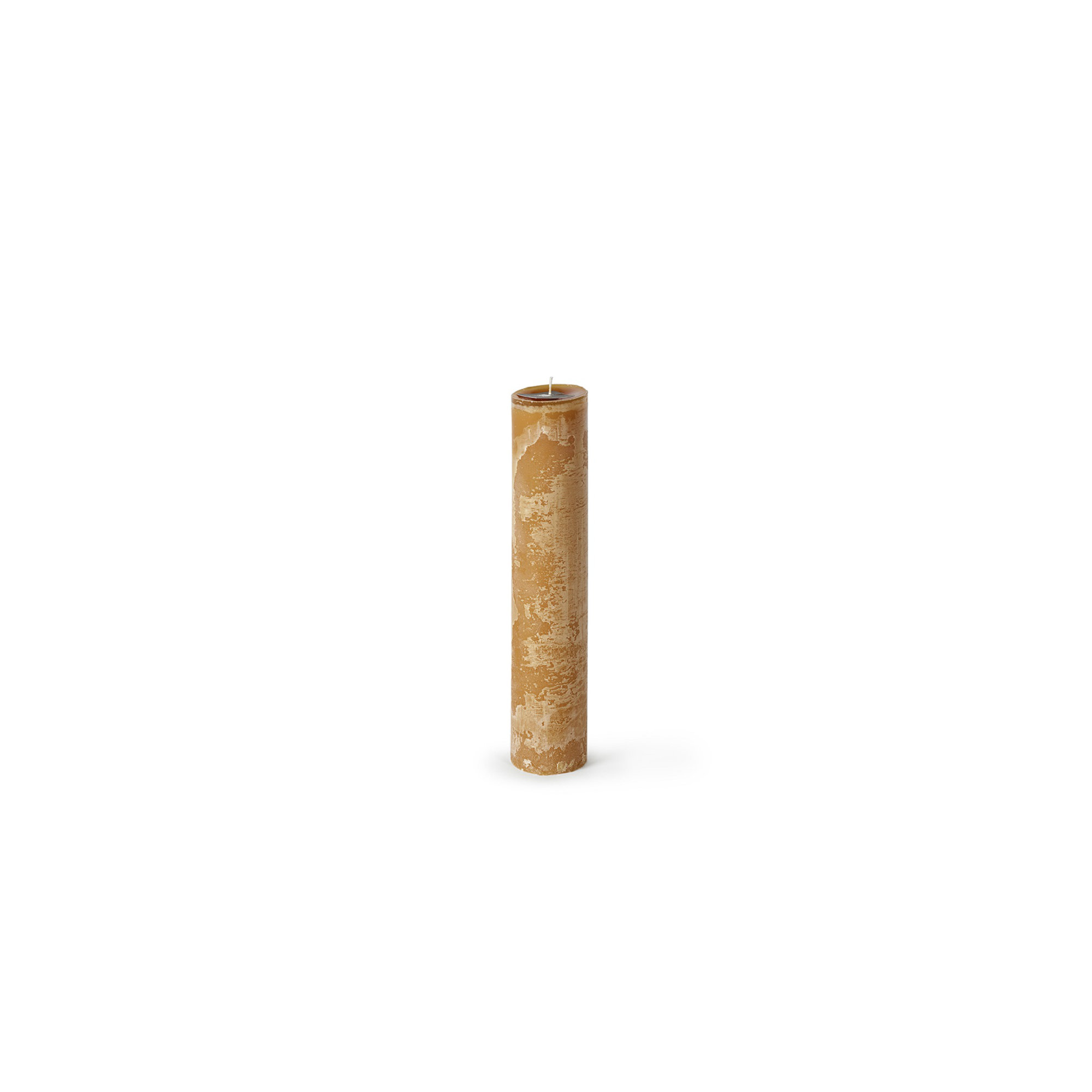 Unscented Pillar Candle, 13.75" H x 2.75" W x 2.75" D, Chamois