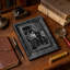 Cadre photo 8 pièces x 8 po x 10 po noir pour portrait d'anniversaire-214135652-214135640-214135653