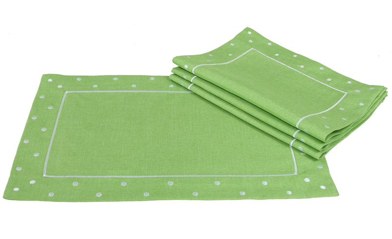 Napperon Breen, Vert