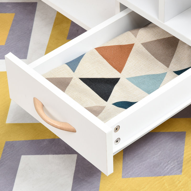 Four Leg Coffee Table with Storage