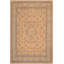 Tapis brun clair / brun en laine noué à la main 8 pi 2 po x 9 pi 9 po Abbigail Southwestern