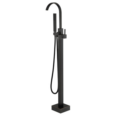 Single Handle Floor Mounted Tub Faucet