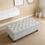 Banc de rangement avec repose-pieds 50,25 po-1595382782