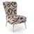Geometric Pink Polyester Blend 3 selected