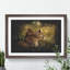 Lioness with Lion Cub - Framed Print-62802563-62802566