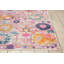 Geomar Tufted Silver/Pink Area Rug-28136958
