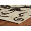 Metropolitan Wool Floral Area Rug in Taupe/Black-25237432