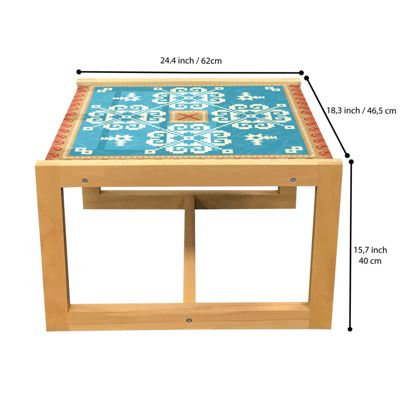Coffee Table, 15.75" H x 18.31" L x 24.4" W