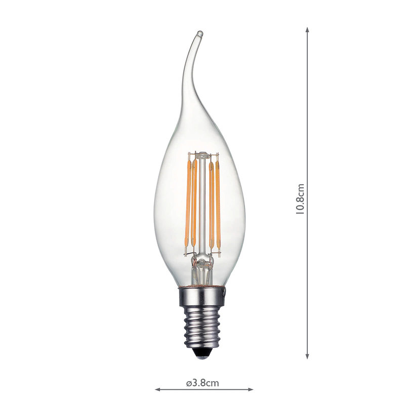 4W LED Vintage Filament Light Bulb