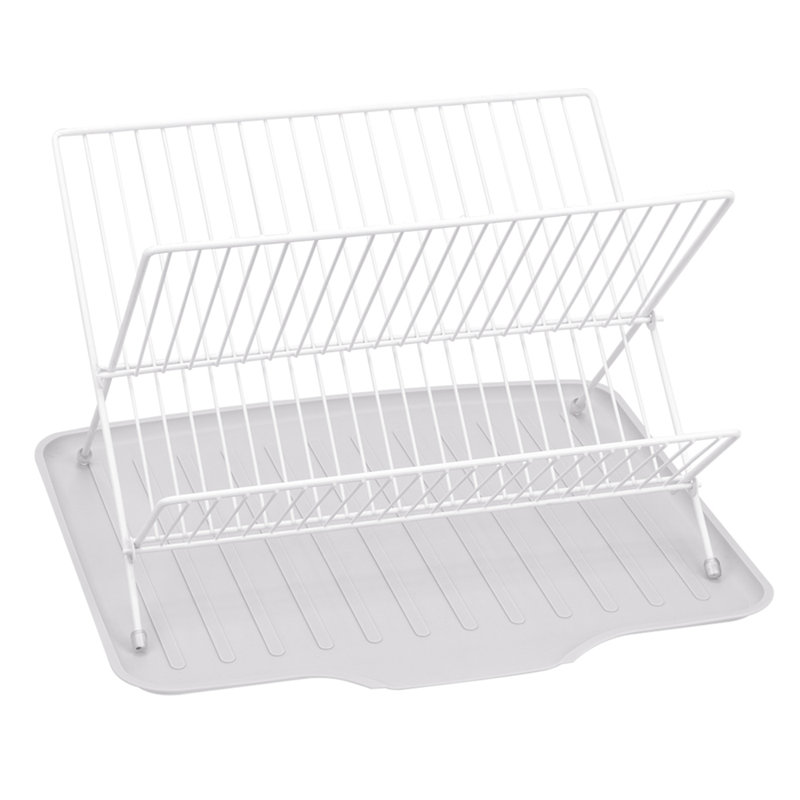 Dish Rack, White