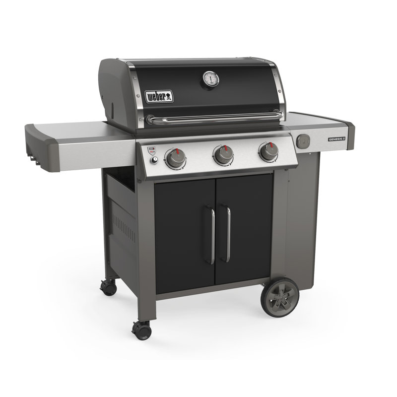 Genesis II® E-315 Gas Grill, Black, Liquid Propane