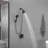 Single-Handle 6-Spray Dual Shower Faucet Set 1.8 GPM With Valve And Filtered Handheld Shower Head-109695033
