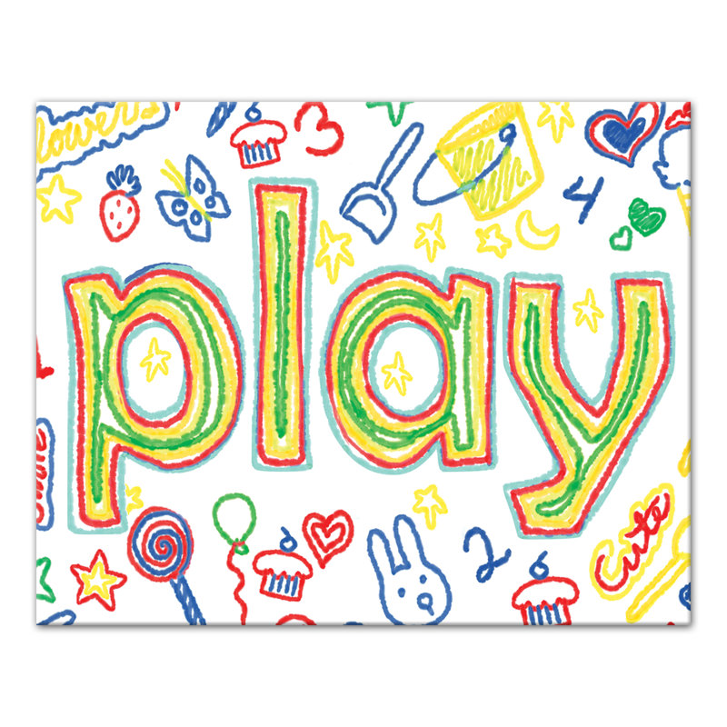 Art sur toile play time Burkhart, H 8 po x l 10 po x P 1,25 po