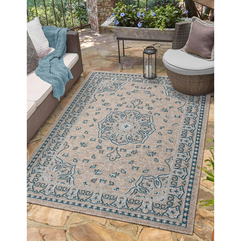 Horatius Oriental Indoor Rug, Rectangle 7'7" x 10'