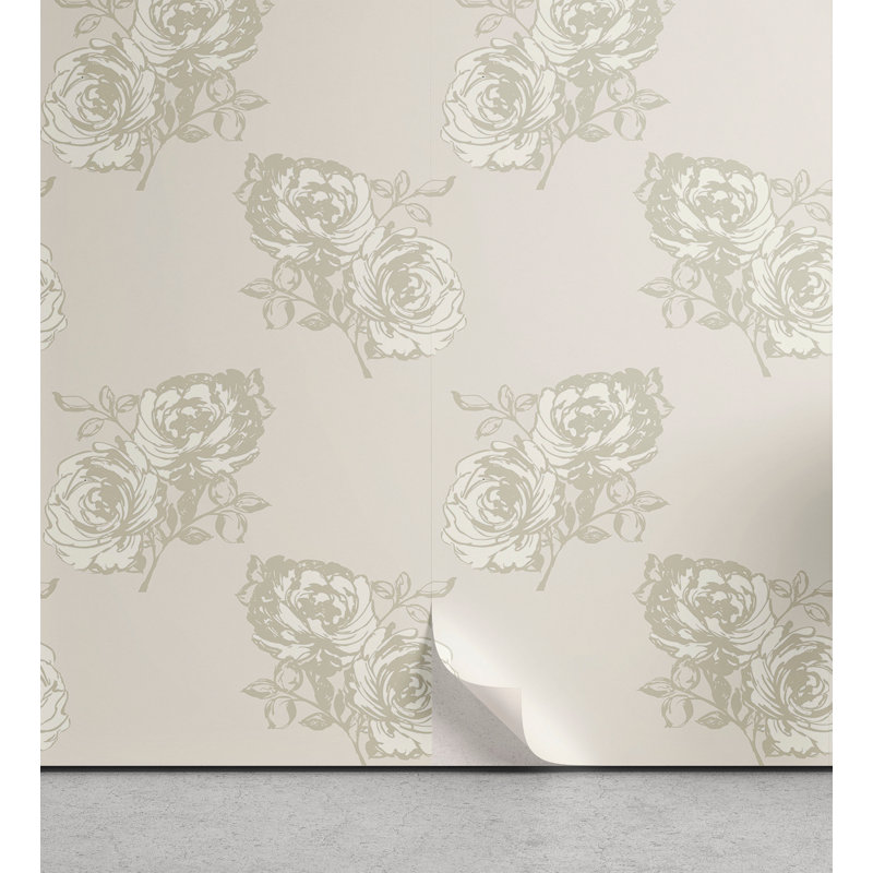 Rouleau de papier peint adhésif Jabez, L 13 po x L 100 po
