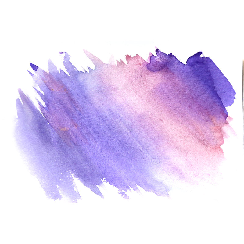 WaterColour Abstract Background by Lutavia - No Frame Print on Canvas, 30cm H x 46cm W